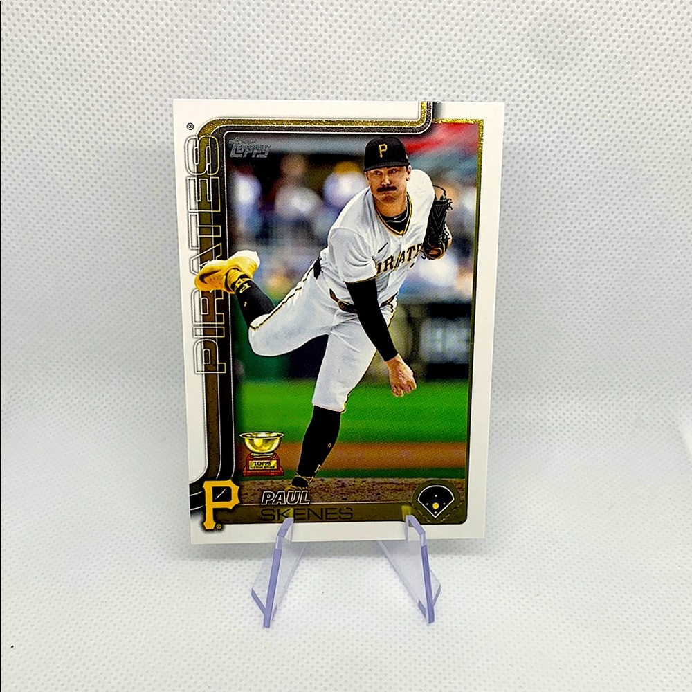 Paul Skenes Topps All-Star Rookie Cup Gold in Protective Case Pittsburgh Pirates